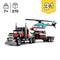 Lego Building Set for Children Aged 7+ with 270 Pieces. 3-in-1 Kit: Model of a Red Truck and a Blue Helicopter.