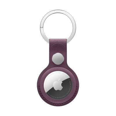Image of Apple Finewoven Key Ring AirTag keyring Mulberry