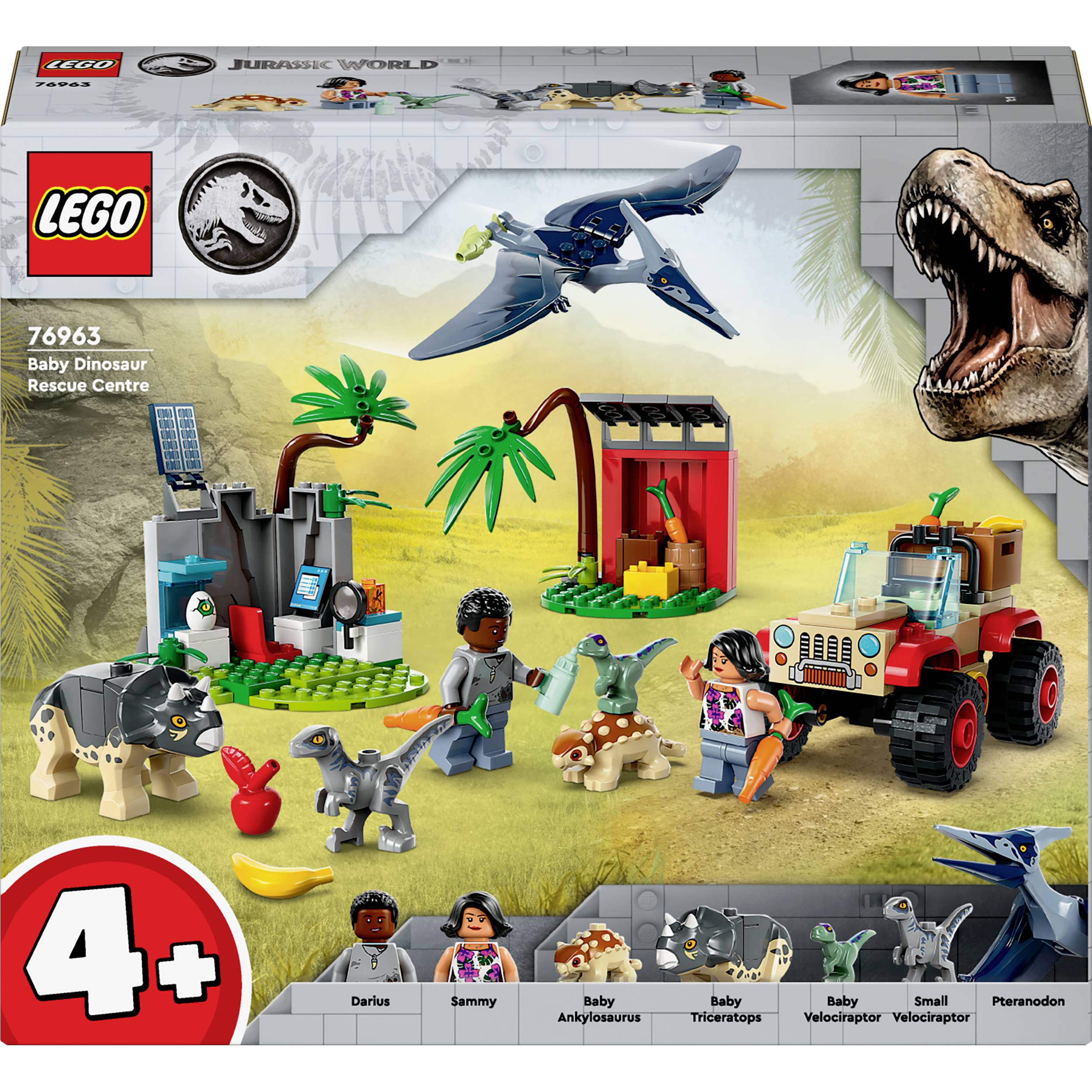 76963 LEGO® JURASSIC WORLD™ Baby Dino Rescue Centre