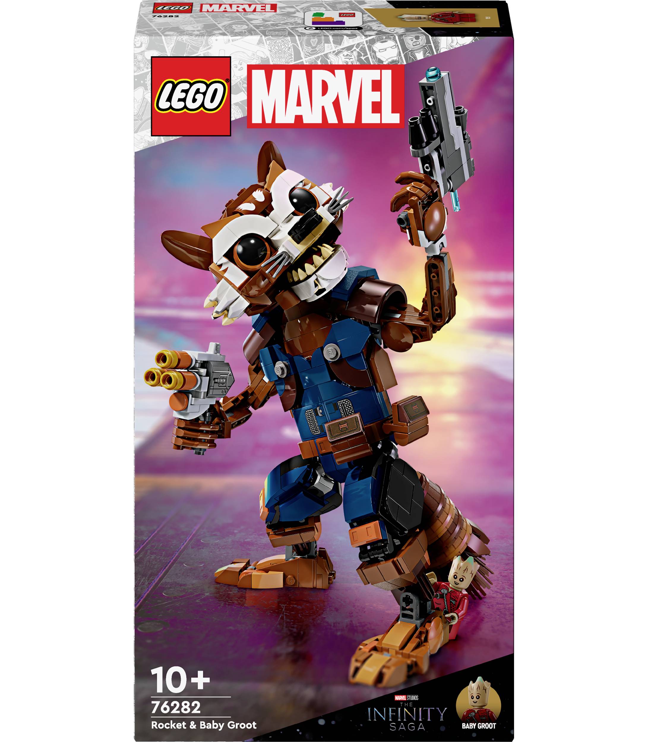 76282 LEGO® MARVEL SUPER HEROES Rocket & baby groot