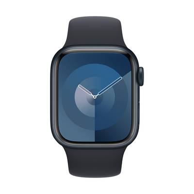 Apple Watch Series 9 GPS 41 mm Aluminium Sports strap Midnight S/M