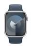 Apple Watch Series 9 GPS + Cellular 45 mm Aluminium Sports strap Storm blue M/L