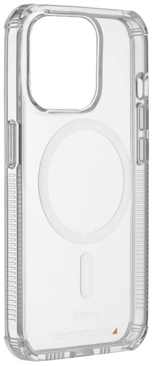 Hama Back cover Apple iPhone 15 Pro Max Transparent MagSafe compatibility, Shockproof 00136038