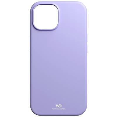 Lila mobile phone case with 'WHITE DIAMONDS' logo positioned centrally at the bottom.