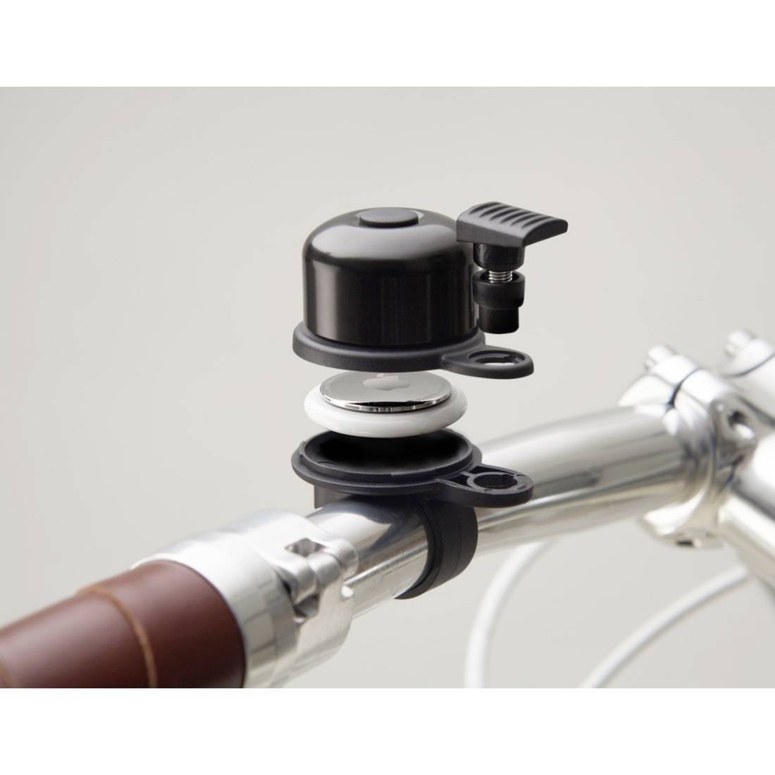 Hama AirBell AirTag bike bell mount Black-3