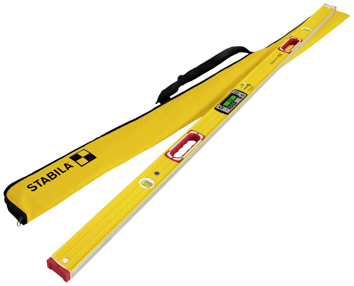 Stabila TECH 196 DL 19824 Digital level incl. anti-slip pad, incl. bag 183 cm 0.5 mm/m