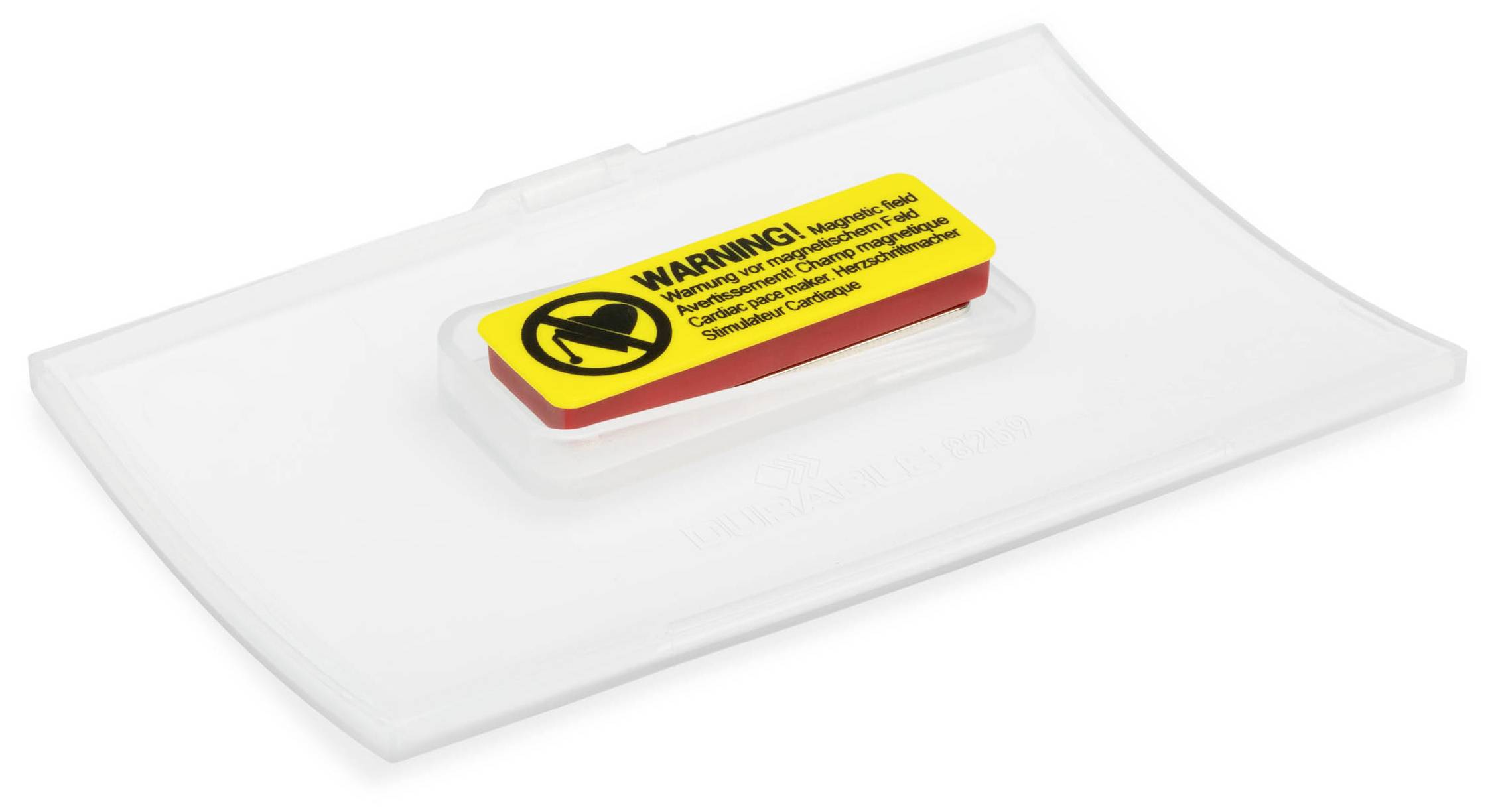 Durable 825919 Name badge CLICK FOLD (W x H) 75 mm x 40 mm Magnet 10 pc(s)-1