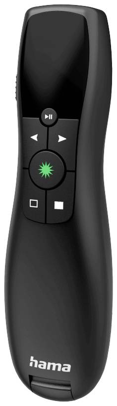 Hama Radio Wireless incl. laser pointer, built-in display