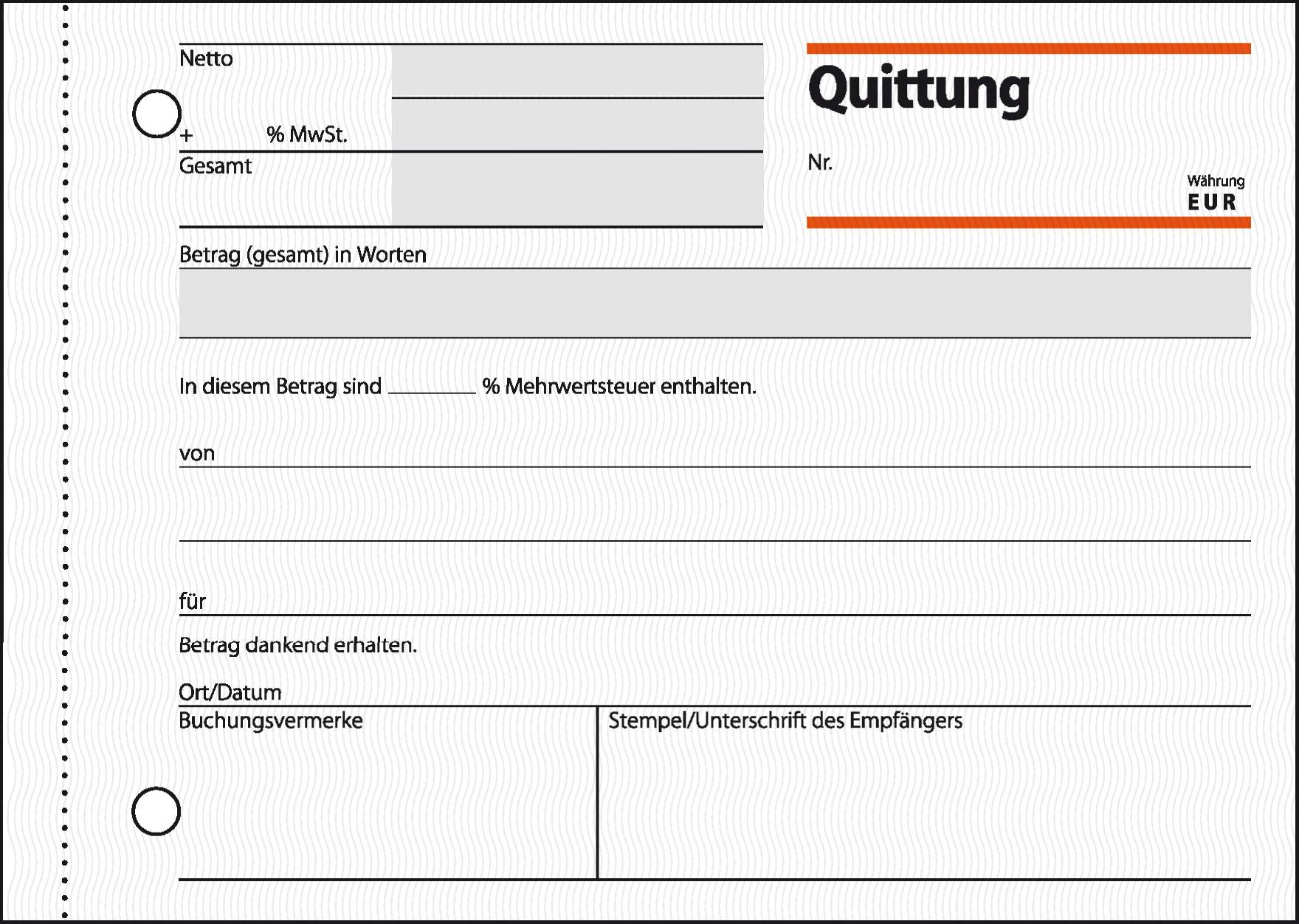 Receipt Form<br><br>Net Amount:<br>VAT:<br>Total Amount:<br>Amount in Words:<br>Date:<br>Location:<br>Booking Reference: