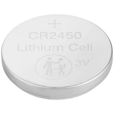 Image of VOLTCRAFT Button cell CR 2450 3 V 1 pc(s) 580 mAh Lithium