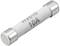 A white cylindrical fuse marked with 'HV61D 10A'.