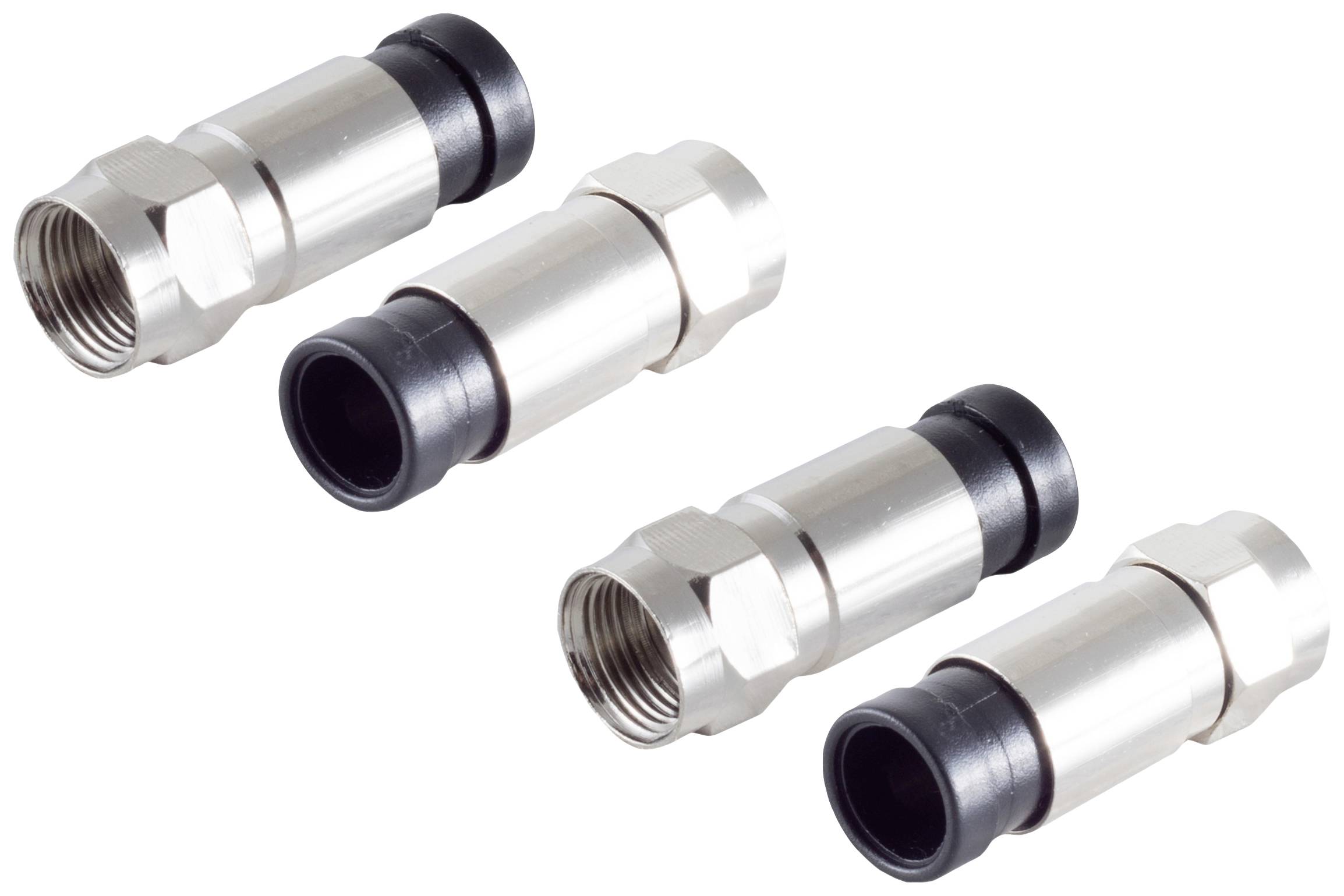 Shiverpeaks BS15-300114 F connector Compression Connections: F plug Cable diameter: 7 mm 2 pc(s)