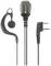 Headset with earphone and microphone, connected via cable with a double plug. The brand name 'Midland' is visible on the microphone clip.