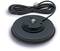 Black magnetic base antenna with cable and plug connected, ideal for mobile communication devices and vehicle mounting.