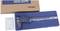 Digital vernier calliper by Dasqua in a blue box, alongside its packaging and a warranty card.