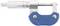 A blue micrometre for precise measurement of small distances, with a scale up to 30 mm. Suitable for technical applications.