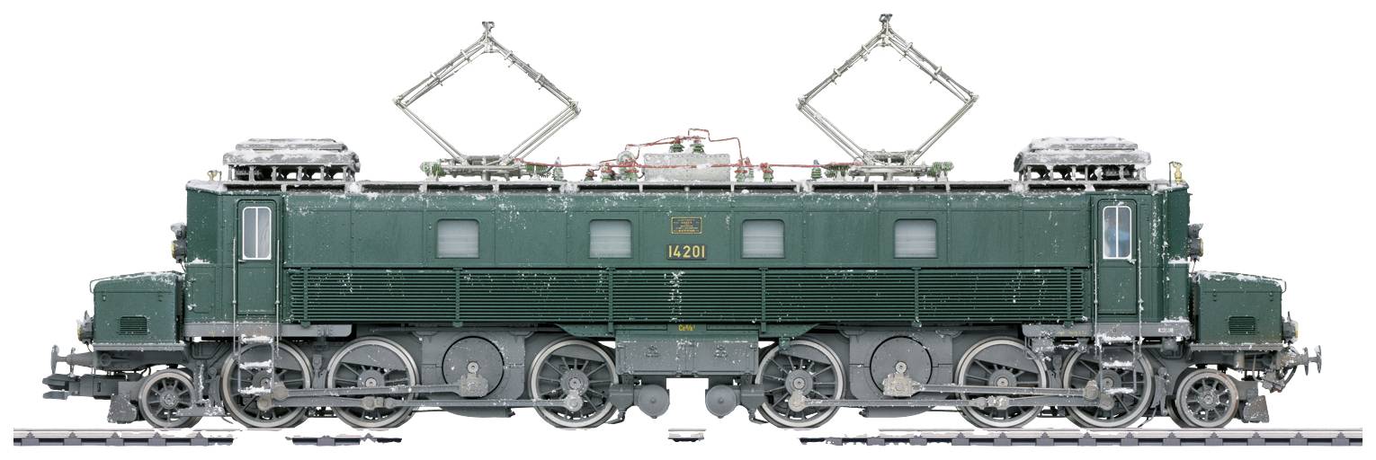 Maerklin 55525 Track 1 E-Loc CE 6/8 I Kefferli snow-covered