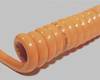 BKL Electronic 1506105 Spiral cable H07BQ-F 1200 mm / 4800 mm 3 G 1.00 mm² + 3 G 1.00 mm² Orange 1 pc(s)