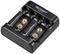 Battery charger, suitable for four rechargeable batteries.