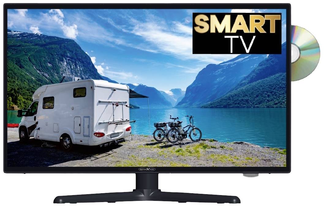 Reflexion LDDW19i+ LED TV 47 cm 19 inch EEC F (A - G) CI+, DVB-C, DVB-T, DVB-T2, DVB-T2 HD, Smart TV, Wi-Fi Black