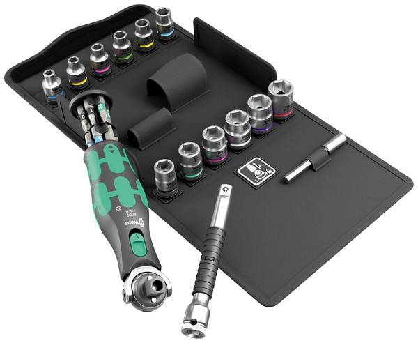 Wera 8009 Bit set 1/4" (6.3 mm) 27-piece 05004284001
