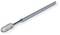 Metal nail drill attachment with diamond-coated tip; used for precise nail design and manicure.