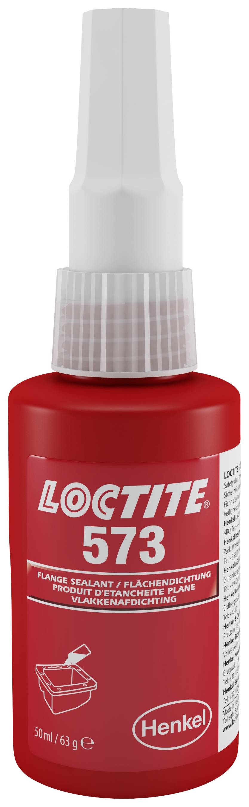 LOCTITE® 573 ACC 50ML EGFD Sealing pad 142613 50 ml