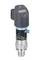 A digital sensor with display and control elements for pressure measurement. The device displays CE and ATEX certifications on the housing.