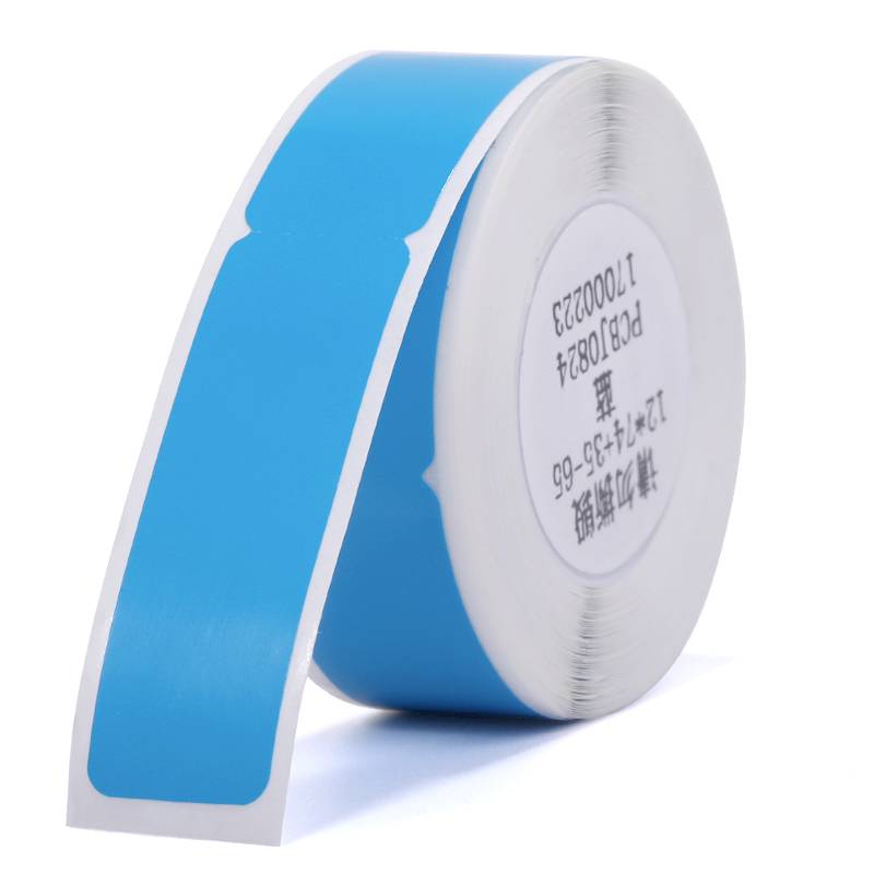 NIIMBOT Labels (roll) 72 x 12.5 mm Blue 65 pc(s) A2K18638501 Cable identifiers