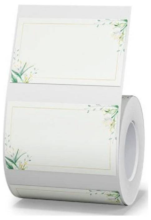 NIIMBOT Labels (roll) 50 x 30 mm Direct thermal transfer paper 230 pc(s) Removable A2A78138601 All-purpose labels