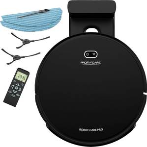Profi-Care PC-BSR 3108 Robotic vac/sweeper Black Remotely controlled