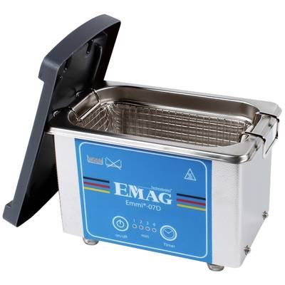 Emag Emmi-07D Ultrasonic cleaner Universal 80 W 0.5 l With cleaning basket 
