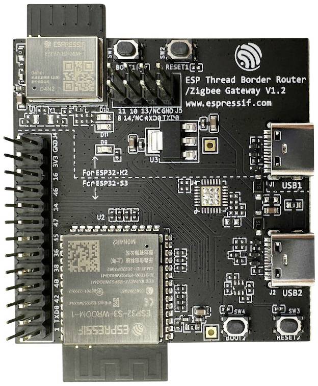 Espressif ESP Thread BR-Zigbee GW PCB design board