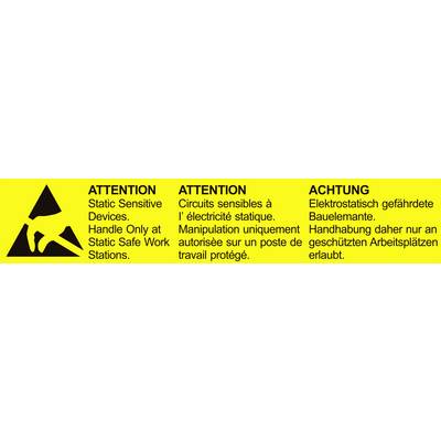'Warning: Electrostatic Sensitive Devices. Handling permitted only at protected workstations.'