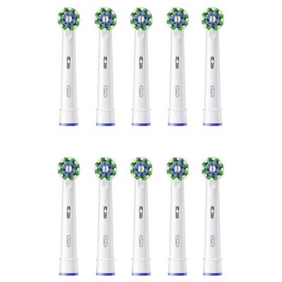 Oral-B Cross Action Electric toothbrush brush attachments 10 pc(s) White