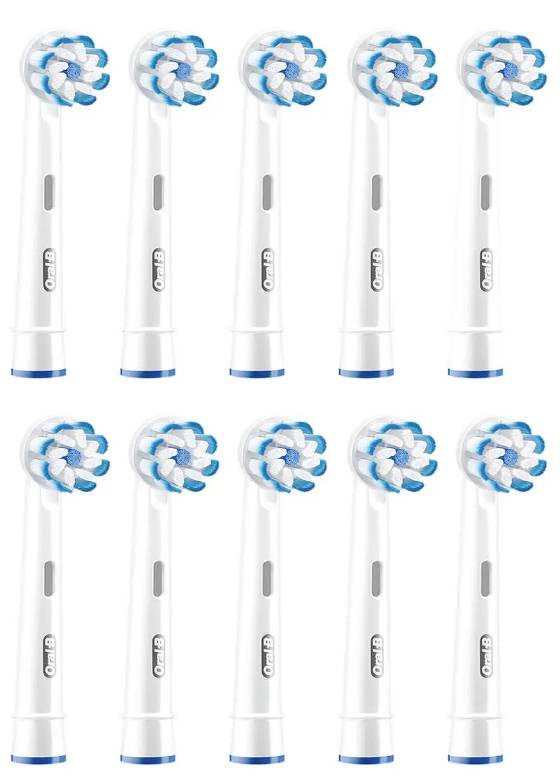 Oral-B Sensitive Clean Electric toothbrush brush attachments 10 pc(s) White