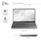 A laptop with a 15.6-inch screen and a weight of 1.8 kg. Manufacturer 'CSL'. Product name 'R'Evolve Q15 7200'. Dimensions: 36.1 cm width, 25 cm depth.