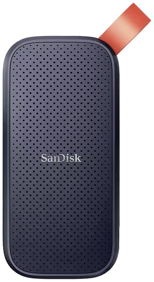 SanDisk SDSSDE30 1 TB External SSD hard drive USB C® (USB 3.2 2nd gen) Black SDSSDE30-1T00-G26