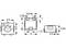 Technical drawing of a rectangular component with dimensions specified in millimetres for assembly or construction.