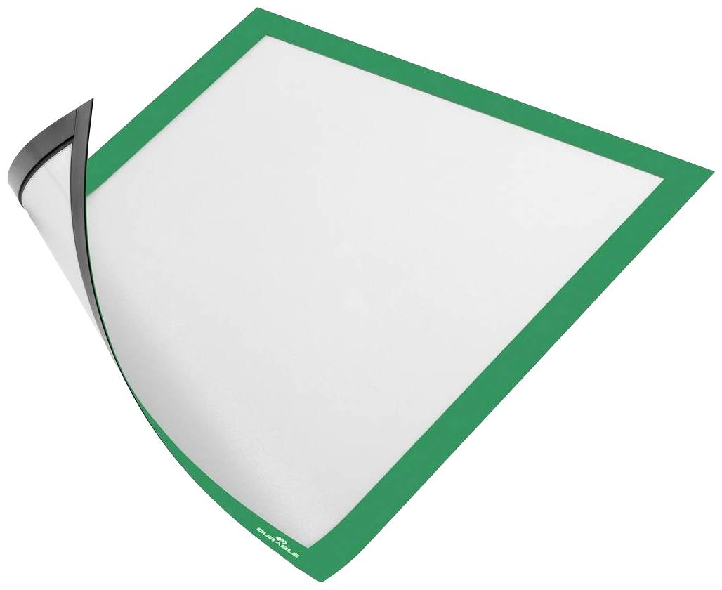Durable 486905 Ad frame (magnetic) Green (W x H) 236 mm x 323 mm A4