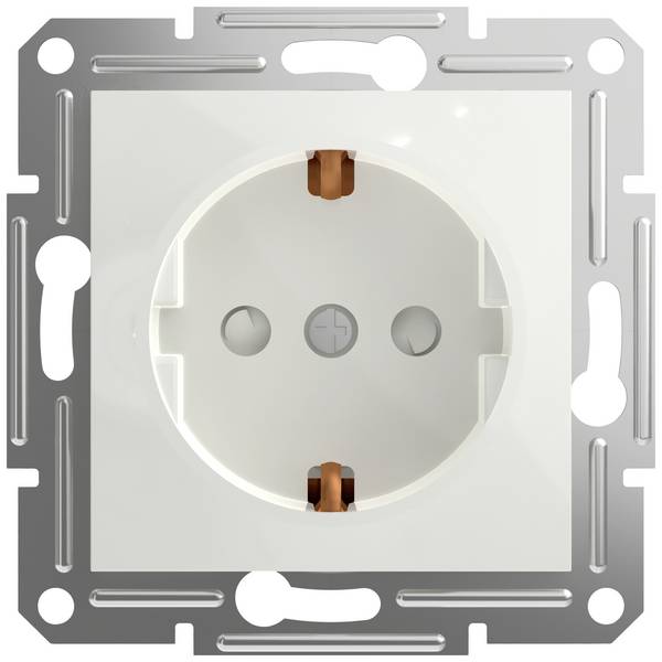 Schneider Electric Safety socket Asfora White (RAL 9003) EPH2970221D 1 pc(s)
