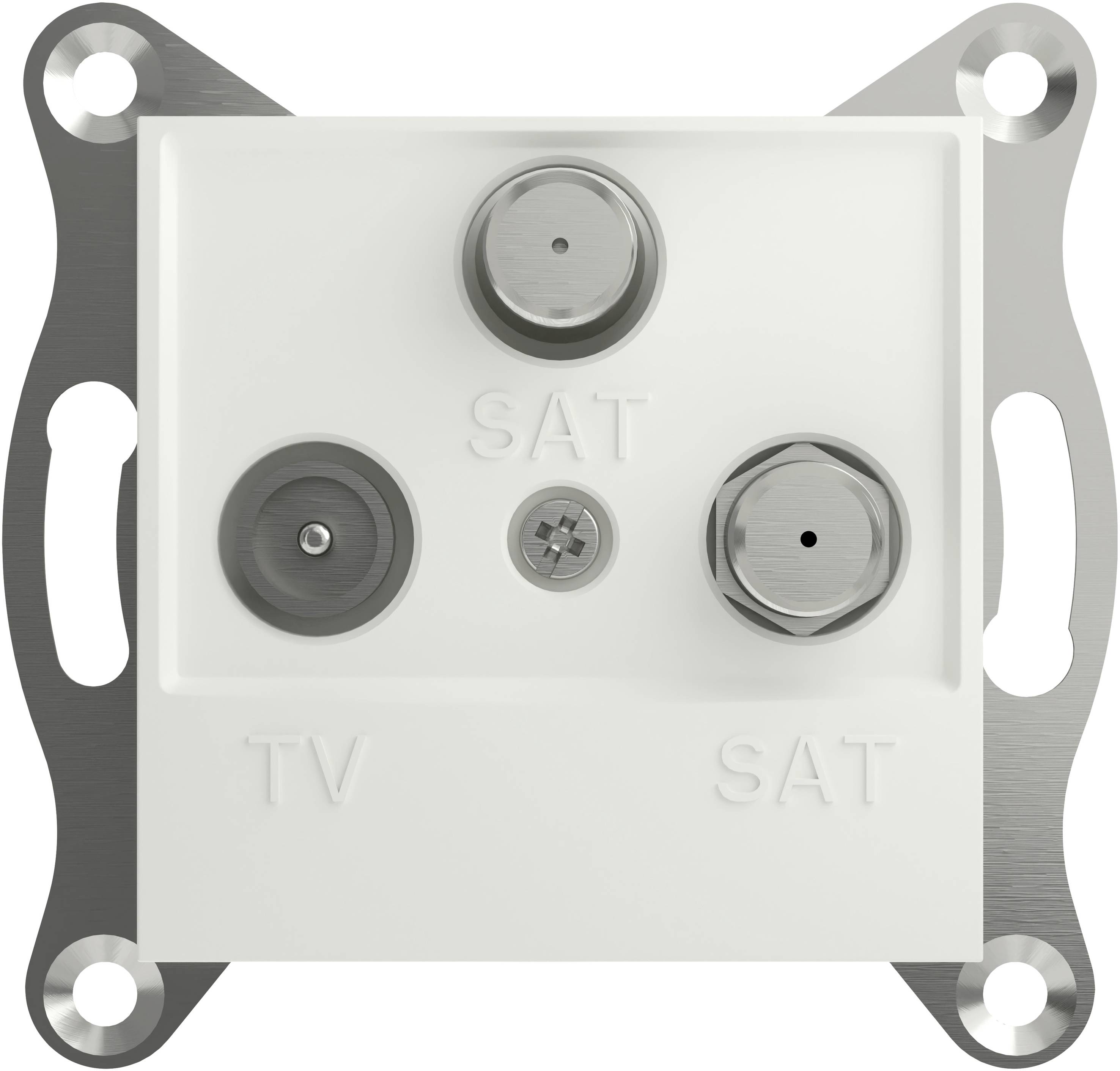 Schneider Electric TV/SAT/SAT terminated socket Asfora White (RAL 9003) EPH3670121D 1 pc(s)