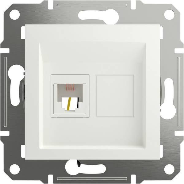 Schneider Electric RJ11 landline socket Asfora White (RAL 9003) EPH4170121D 1 pc(s)