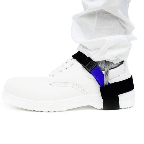 Antistat ESD heel clip 2 pc(s) Blue 068-0005F