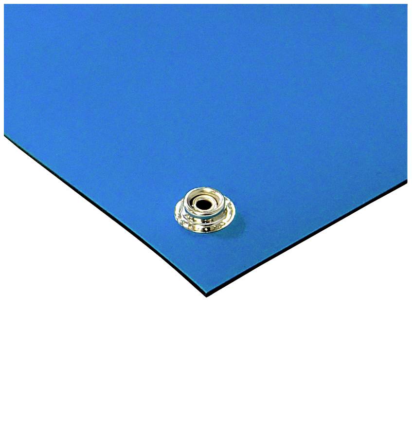 Antistat 082-0028F4 ESD mat Blue (L x W x H) 3300 x 1200 x 2 mm