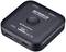 Black HDMI splitter, two HDMI inputs, one output. Inscription: 'Speaka Professional', supports 8K, 5V power supply.