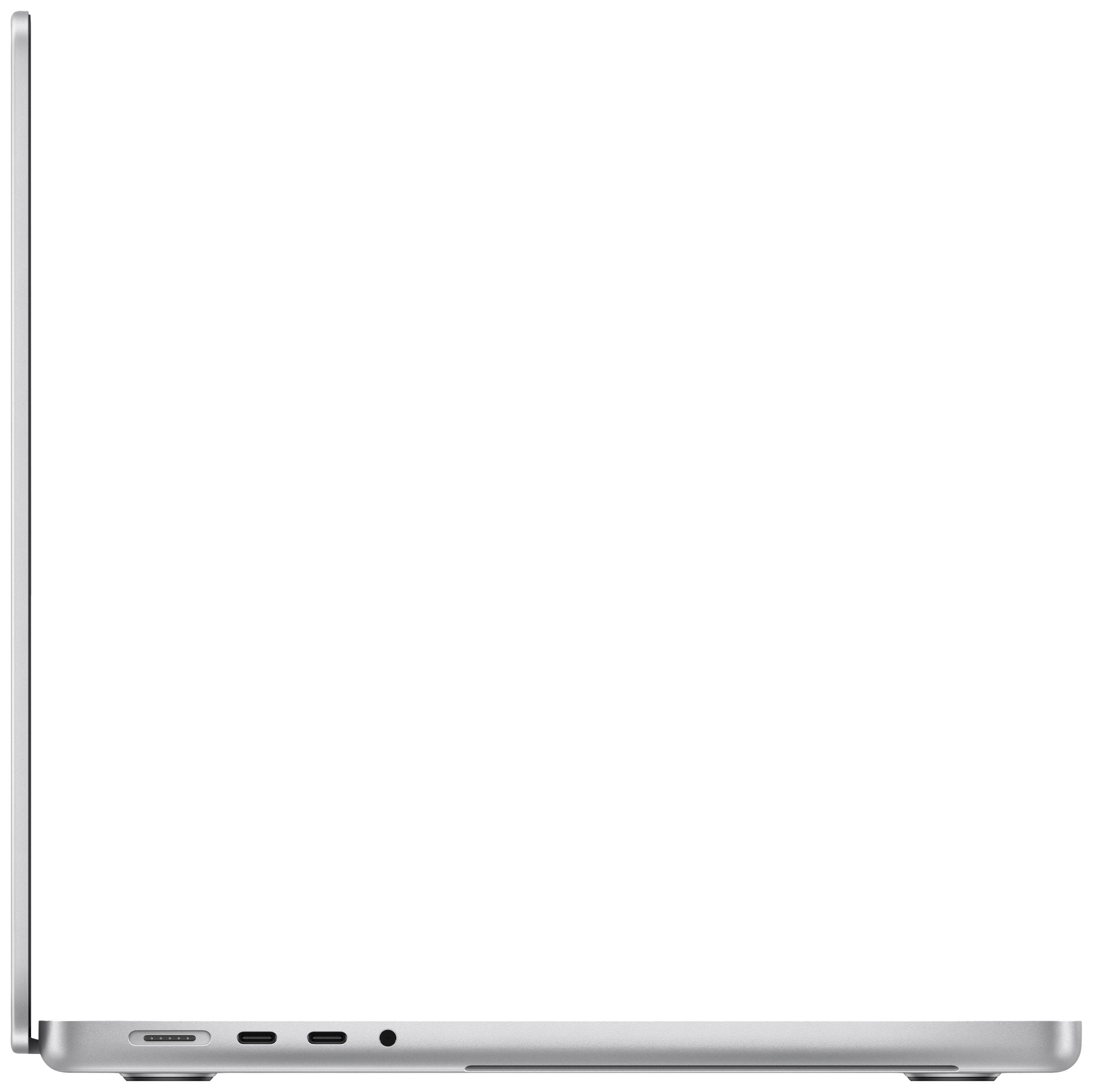 Apple MacBook Pro 14 (M3, 2023) 36.1 cm (14.2 inch) 8 GB RAM 512 GB SSD 8‑Core CPU 10-Core GPU Silver MR7J3D/A-2