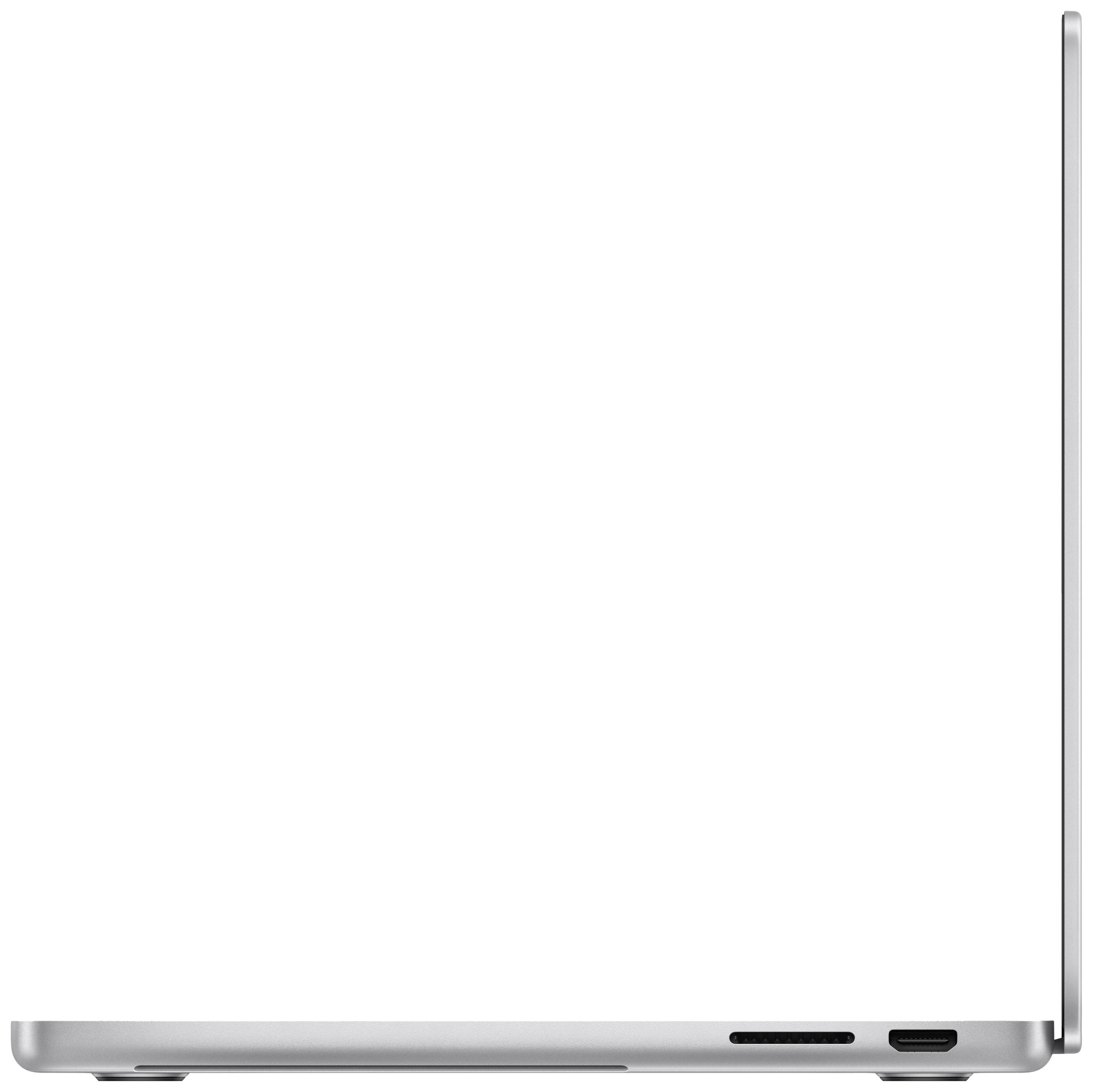 Apple MacBook Pro 14 (M3, 2023) 36.1 cm (14.2 inch) 8 GB RAM 512 GB SSD 8‑Core CPU 10-Core GPU Silver MR7J3D/A-3