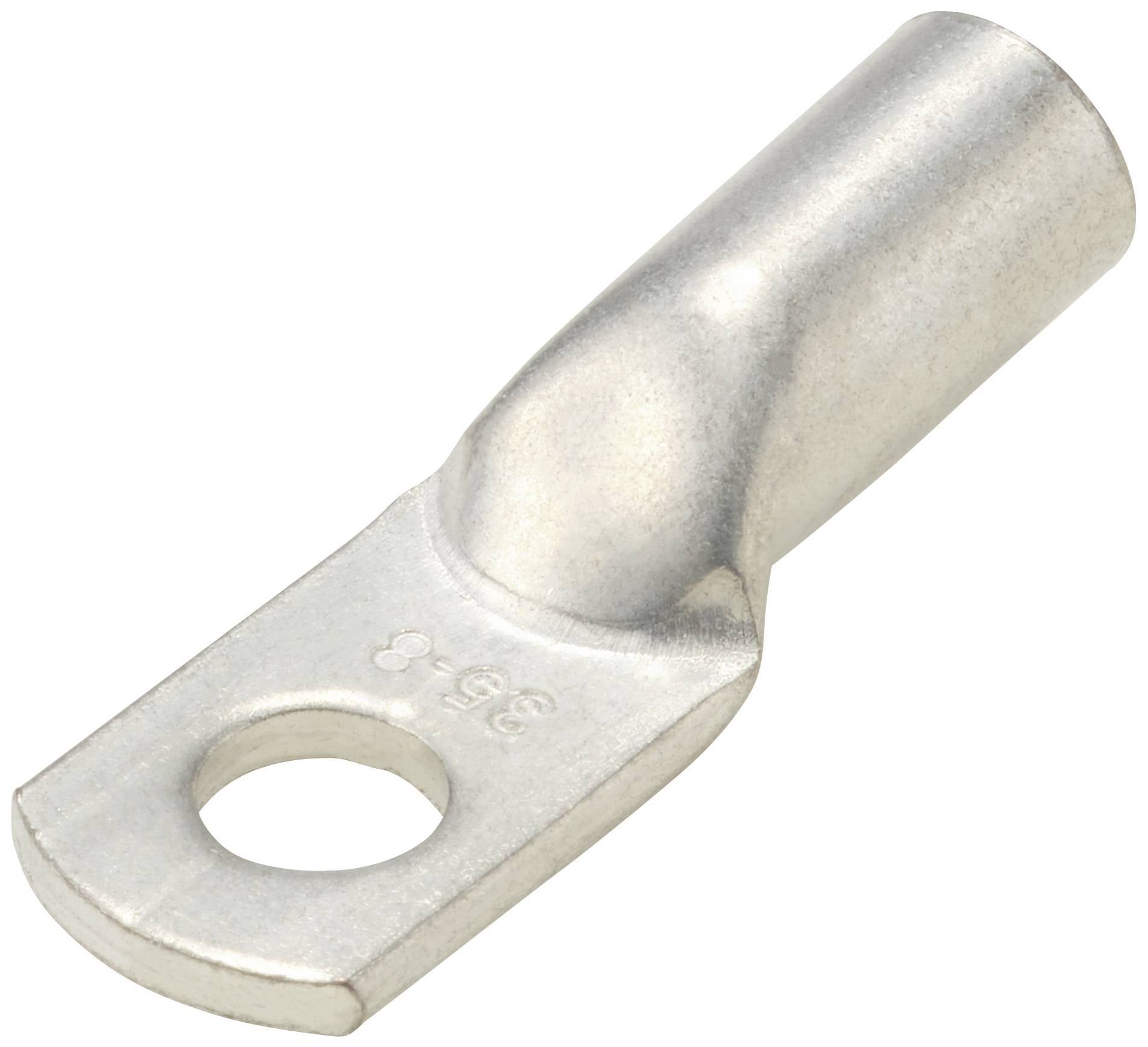 TRU COMPONENTS TC-11991824 Crimp cable lug Insulated 180 ° M8 35 mm² Hole Ø: 8.3 mm 1 pc(s)