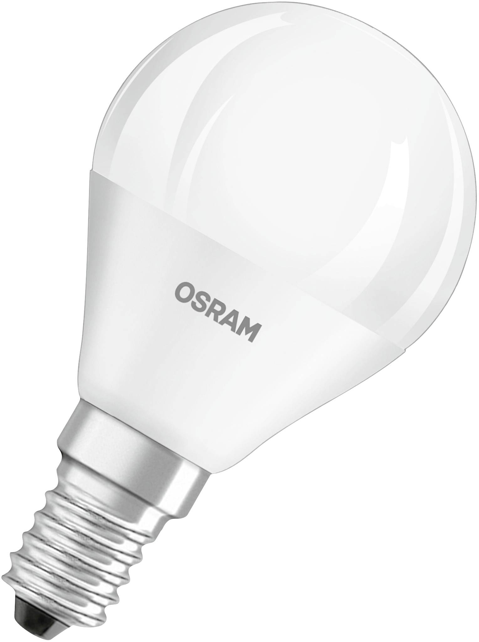 OSRAM 4058075832060 LED (monochrome) EEC G (A - G) E14 Teardrop shape 3.3 W = 25 W Neutral white (Ø x L) 45 mm x 79 mm 1 pc(s)
